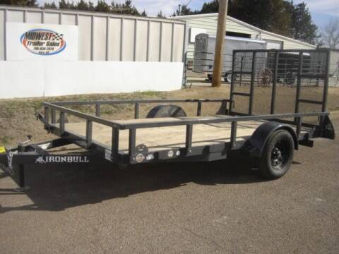 2024 IRON BULL 83 X 12 UTILITY for sale at Midwest Trailer Sales & Service in Agra KS