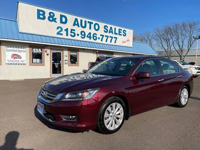 2015 Honda Accord for sale at B & D Auto Sales Inc. in Fairless Hills PA