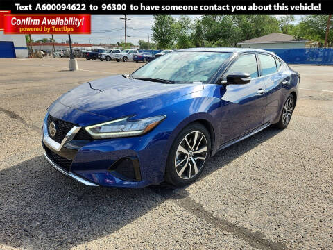 2022 Nissan Maxima for sale at POLLARD PRE-OWNED in Lubbock TX