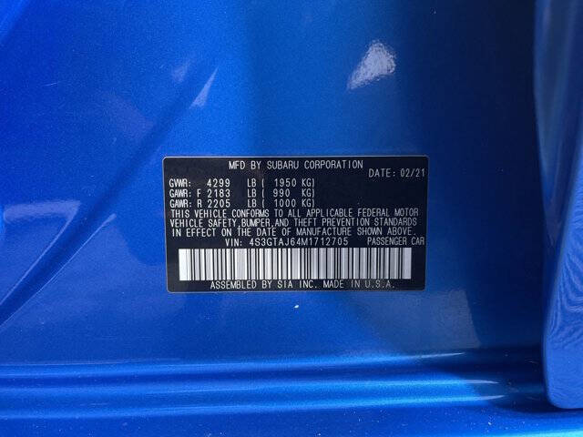 2021 Subaru Impreza Sport