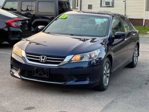 2013 Honda Accord for sale at Tonny's Auto Sales Inc. in Brockton MA