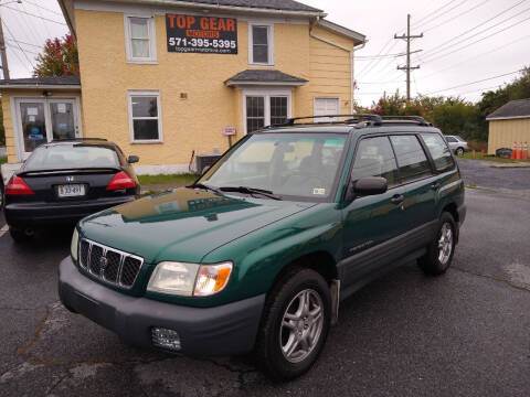 2001 Subaru Forester for sale at Top Gear Motors in Winchester VA