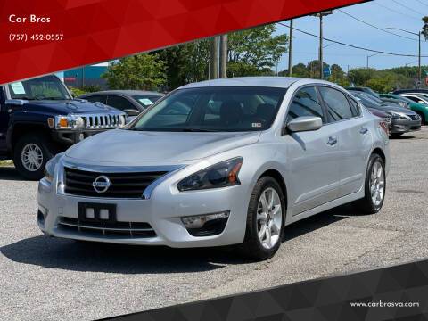 2013 Nissan Altima for sale at Car Bros in Virginia Beach VA