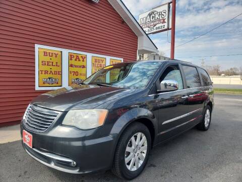 2012 Chrysler Town and Country for sale at Mack's Autoworld in Toledo OH