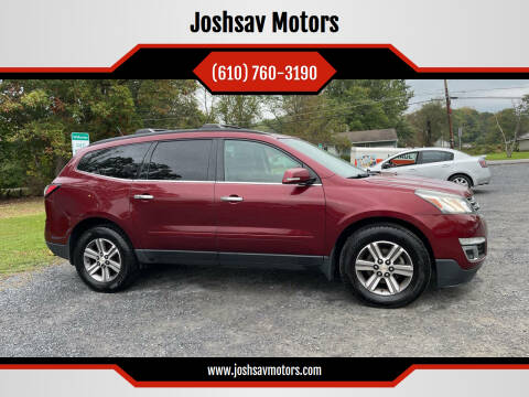 2016 Chevrolet Traverse for sale at Joshsav Motors in Walnutport PA