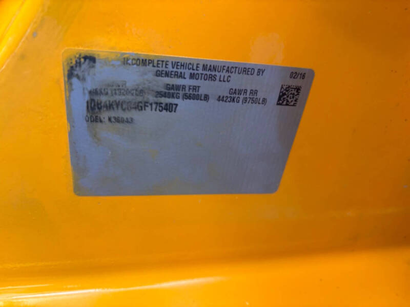 2016 Chevrolet Silverado 3500