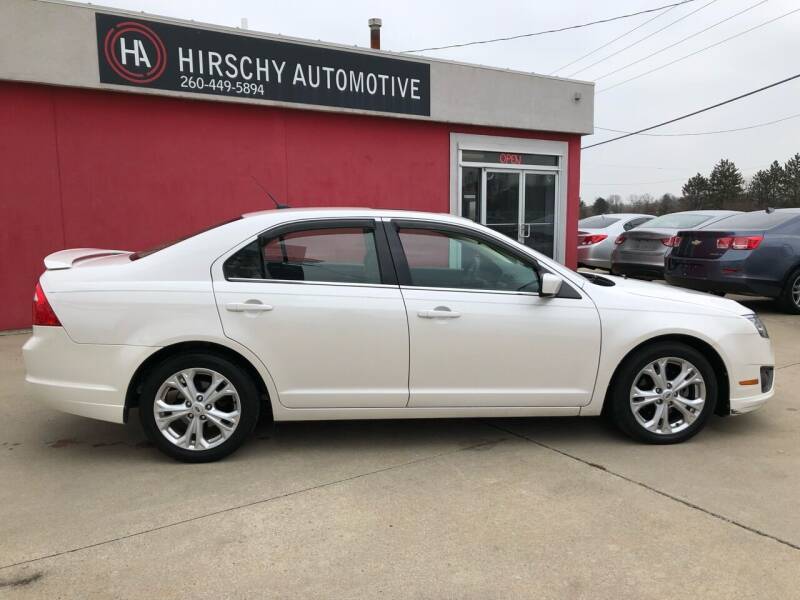 2012 Ford Fusion for sale at Hirschy Automotive in Fort Wayne IN