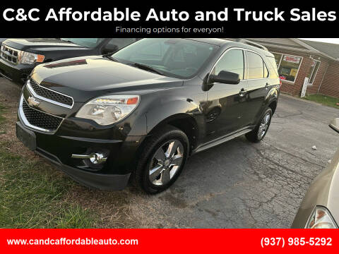2012 Chevrolet Equinox for sale at C&C Affordable Auto and Truck Sales in Tipp City OH