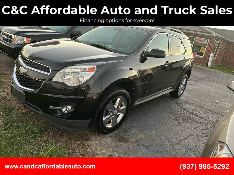 2012 Chevrolet Equinox for sale at C&C Affordable Auto and Truck Sales in Tipp City OH