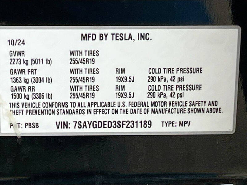 2025 Tesla Model Y Long Range