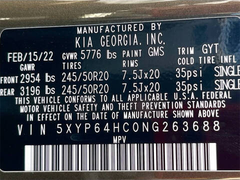 2022 Kia Telluride S