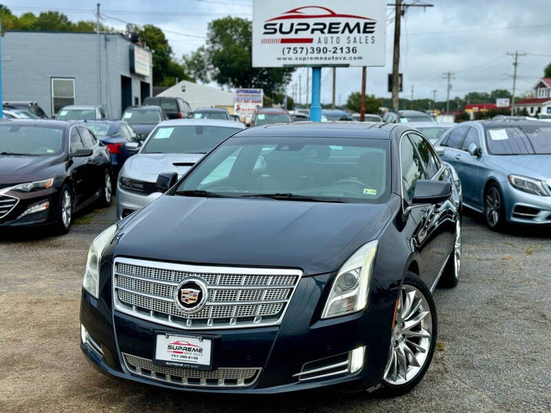 2013 Cadillac XTS for sale at Supreme Auto Sales in Chesapeake VA