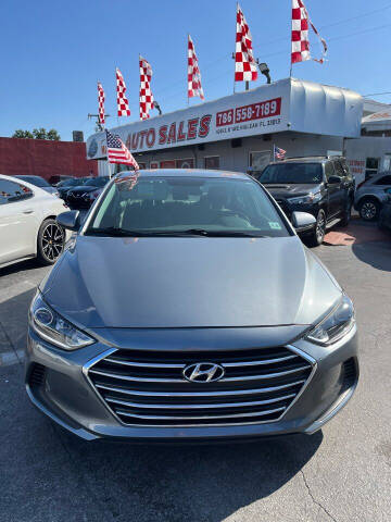2018 Hyundai Elantra for sale at Molina Auto Sales in Hialeah FL