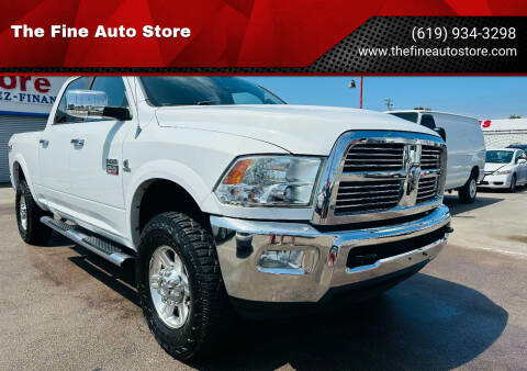 2011 RAM 2500 for sale at The Fine Auto Store in Imperial Beach CA