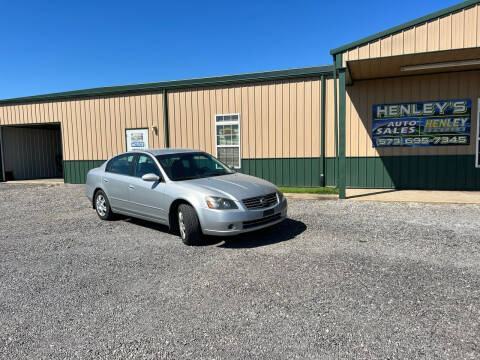 2005 Nissan Altima for sale at Steves Auto Sales in Steele MO