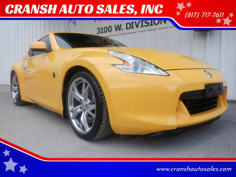 2009 Nissan 370Z for sale at CRANSH AUTO SALES, INC in Arlington TX