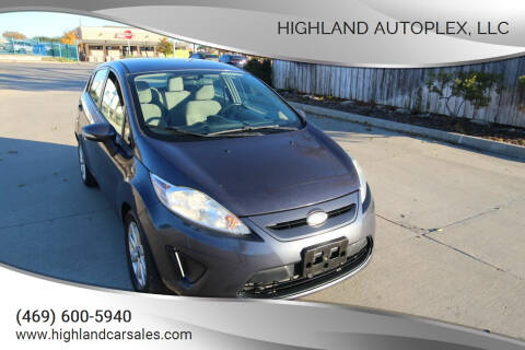 2013 Ford Fiesta for sale at Highland Autoplex, LLC in Dallas TX