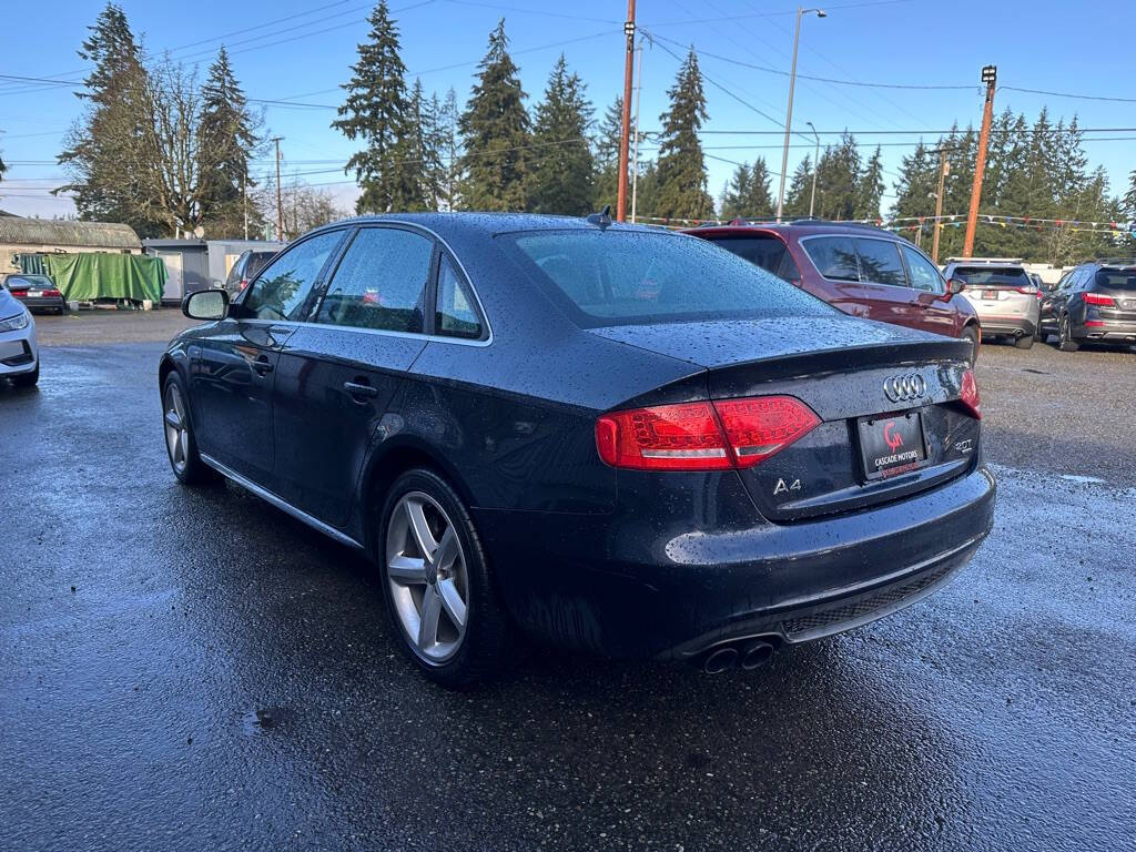 2012 Audi A4 for sale at Cascade Motors in Olympia, WA