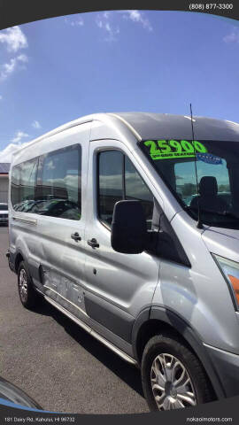 2015 Ford Transit for sale at No Ka Oi Motors in Kahului HI
