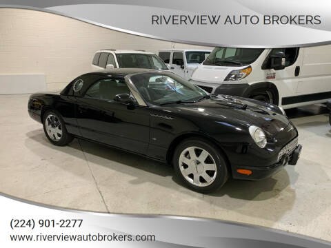 2002 Ford Thunderbird for sale at Riverview Auto Brokers in Des Plaines IL