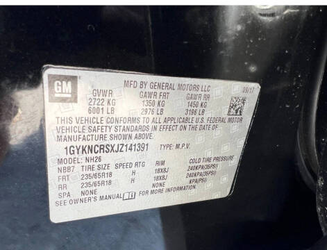 2018 Cadillac XT5 Luxury