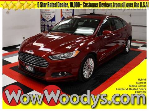 2013 Ford Fusion Hybrid for sale at WOODY'S AUTOMOTIVE GROUP in Chillicothe MO