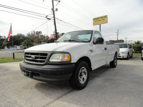 2003 Ford F-150 for sale at GREAT VALUE MOTORS in Jacksonville FL