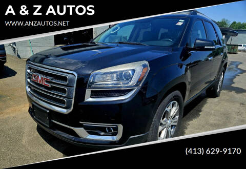 2015 GMC Acadia for sale at A & Z AUTOS in Westfield MA