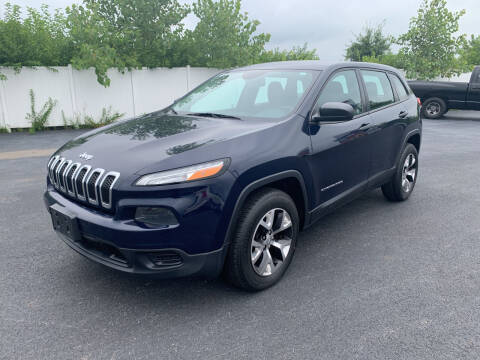 2014 Jeep Cherokee for sale at Caps Cars Of Taylorville in Taylorville IL