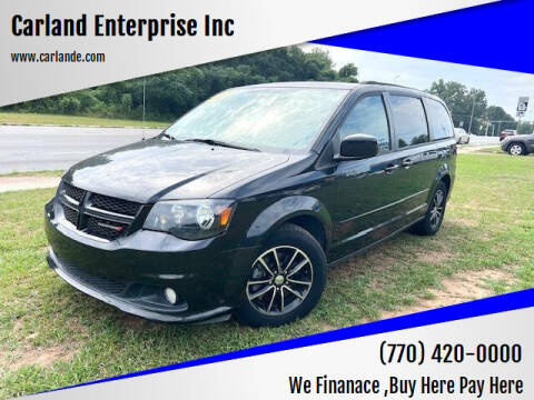 2017 Dodge Grand Caravan for sale at Carland Enterprise Inc in Marietta GA