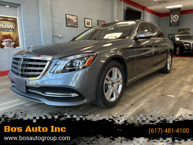 2018 Mercedes-Benz S-Class for sale at Bos Auto Inc in Quincy MA