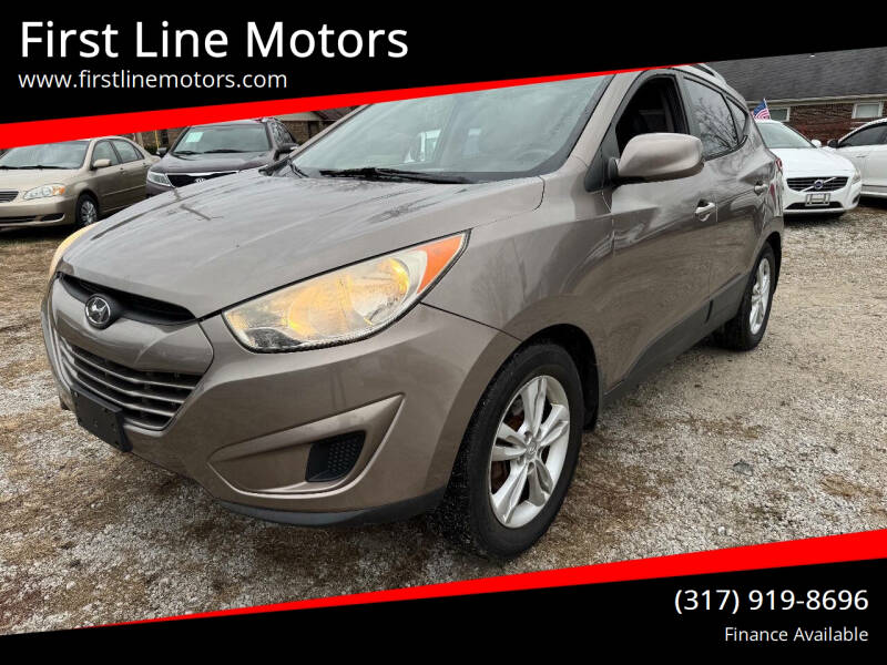 2010 Hyundai Tucson for sale at First Line Motors in Jamestown IN