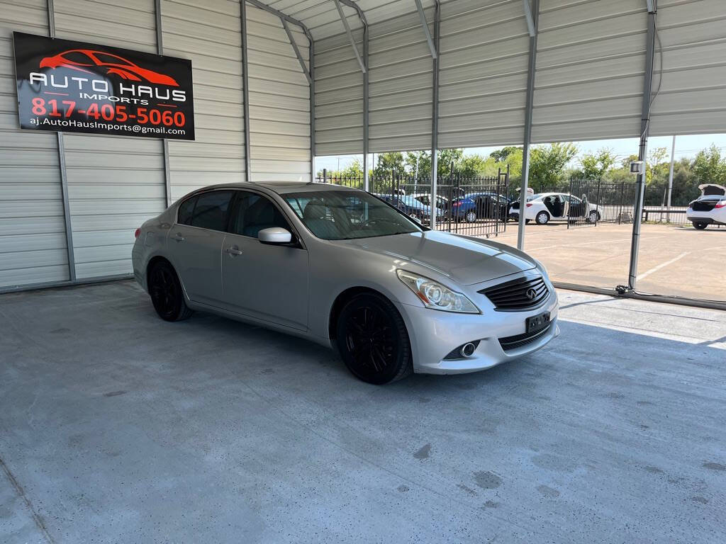 2010 INFINITI G37 Sedan for sale at Auto Haus Imports in Grand Prairie, TX