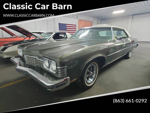 1973 Pontiac Grand Ville for sale at Classic Car Barn in Williston FL