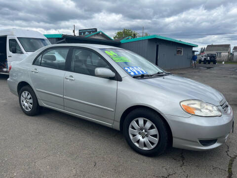 2004 Toyota Corolla for sale at Issy Auto Sales in Portland OR