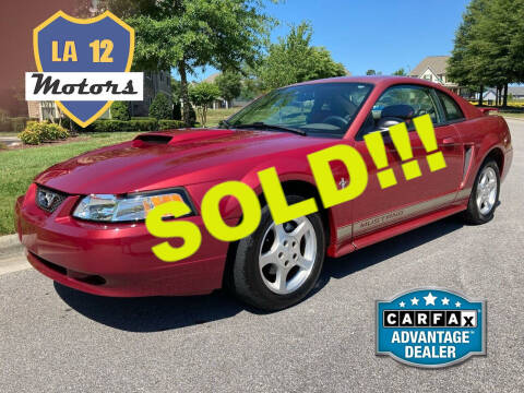 2002 Ford Mustang for sale at LA 12 Motors in Durham NC