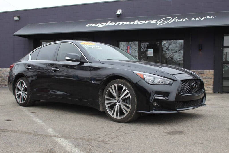 Used 2018 INFINITI Q50 SPORT with VIN JN1EV7AR7JM435186 for sale in Hamilton, OH