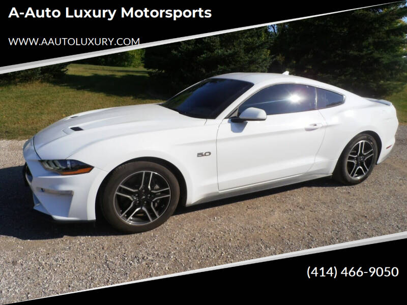 2021 Ford Mustang for sale at A-Auto Luxury Motorsports in Milwaukee WI