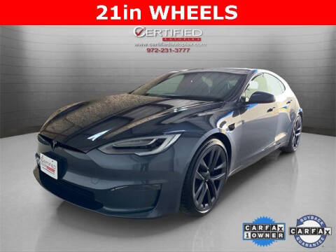 2022 Tesla Model S for sale at CERTIFIED AUTOPLEX INC in Dallas TX