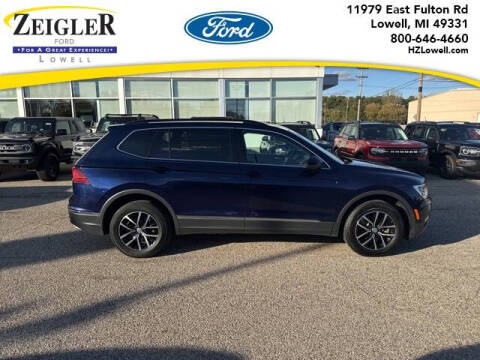 2021 Volkswagen Tiguan for sale at Harold Zeigler Ford in Plainwell MI