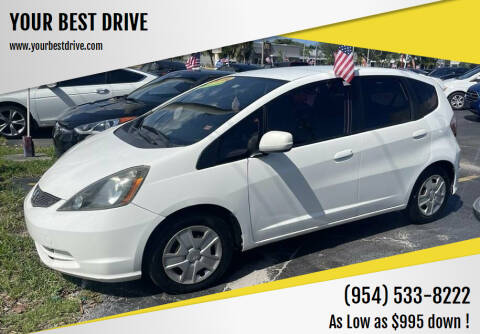 2013 Honda Fit for sale at YOUR BEST DRIVE in Oakland Park FL