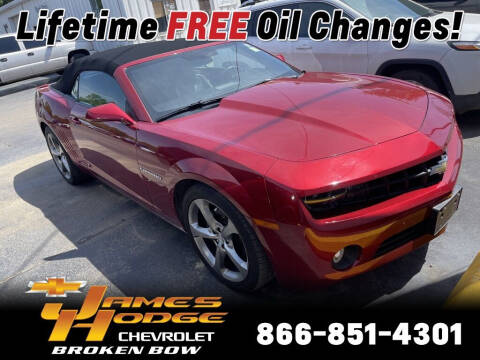 2013 Chevrolet Camaro for sale at James Hodge Chevrolet of Broken Bow in Broken Bow OK