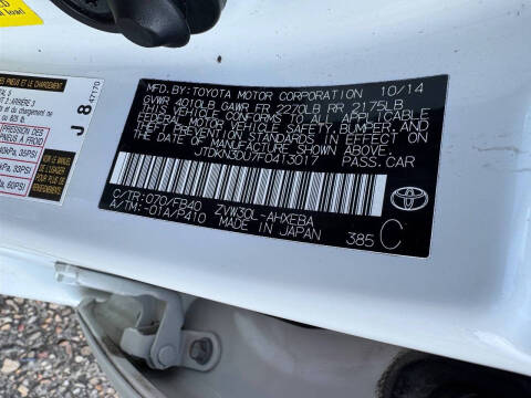 2015 Toyota Prius Two