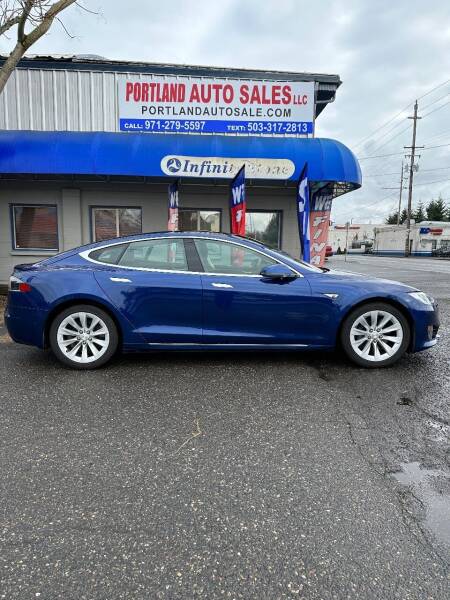 2016 Tesla Model S for sale at PORTLAND AUTO SALES LLC. in Portland OR