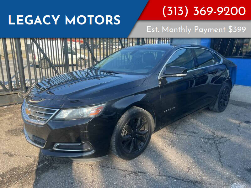 2018 Chevrolet Impala for sale at Legacy Motors in Detroit MI