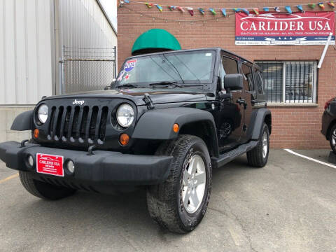 2013 Jeep Wrangler Unlimited for sale at Carlider USA in Everett MA