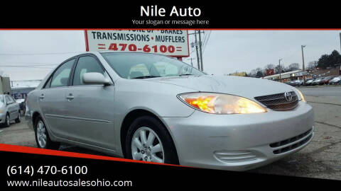 2002 Toyota Camry for sale at Nile Auto in Columbus OH