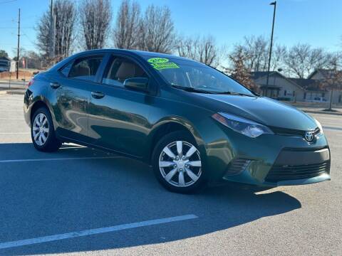 2016 Toyota Corolla for sale at E & N Used Auto Sales LLC in Lowell AR