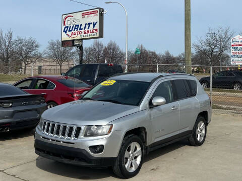 2014 Jeep Compass for sale at QUALITY AUTO SALES in Wayne MI