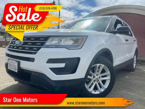2016 Ford Explorer for sale at Star One Motors in Hayward CA